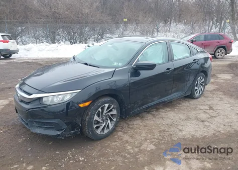 2016 Honda Civic Ex from USA, damaged, VIN 19XFC2F79GE223270